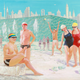 Illustration for article titled Modern Day China Painted By North Korean Propaganda Artists